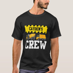 Camiseta Cayden Construction Creme Custom Dumcaminhão Tru