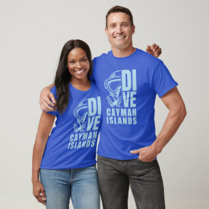 Camiseta Cayman Islands Divino de Nome Personalizado