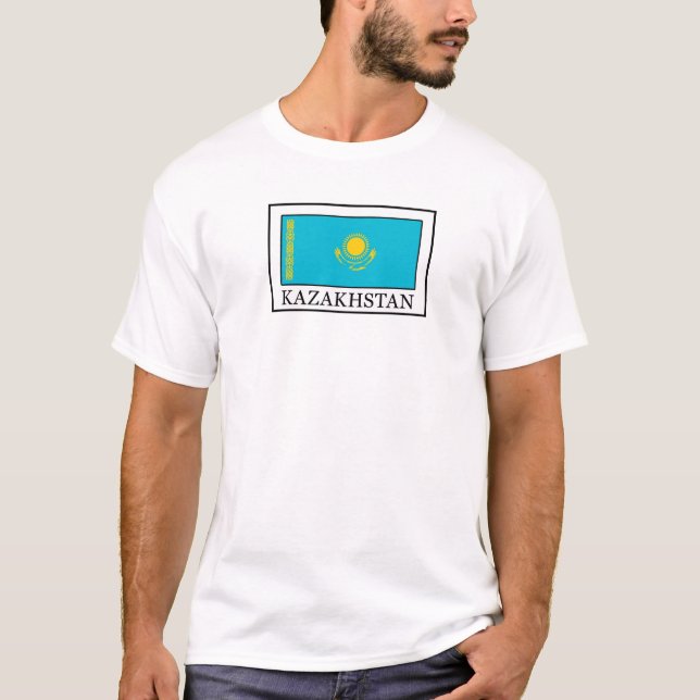 Camiseta Cazaquistão T-Shirt (Frente)