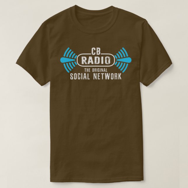 Camiseta CB Radio Original Rede Social HAM Radio Lover D (Frente do Design)