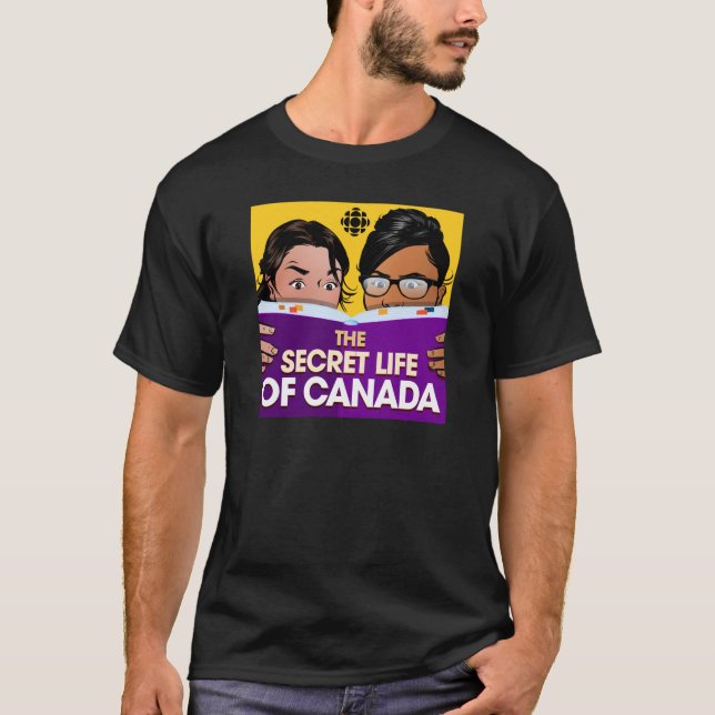 Camiseta CBC A vida secreta do Canadá (Frente)