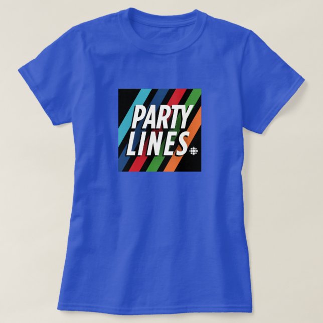 Camiseta CBC Party Lines Women (Frente do Design)