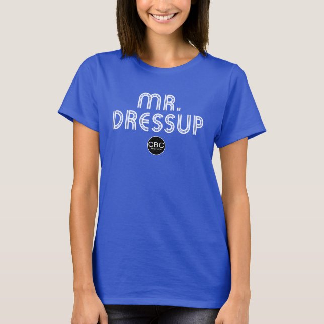 Camiseta CBC Sr. Dressup Título Gráfico (Frente)