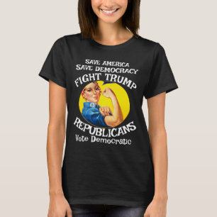 Camiseta CBP DHS FBI Trump CDC Esperma Vacina Cronograma DH