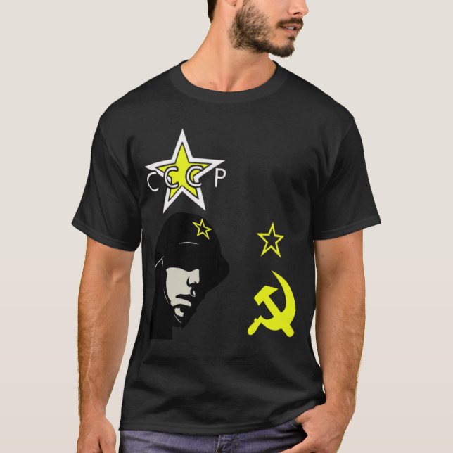 Camiseta CCCP! As vidas de URSS! (Frente)