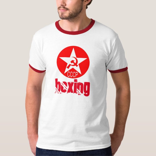 CAMISETA CCCP BOXING (Frente)