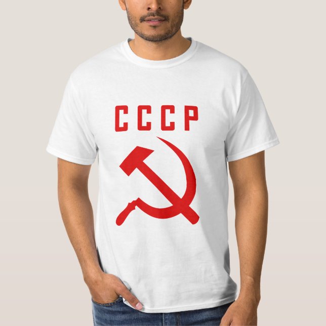 Camiseta CCCP (estilo A) (Frente)