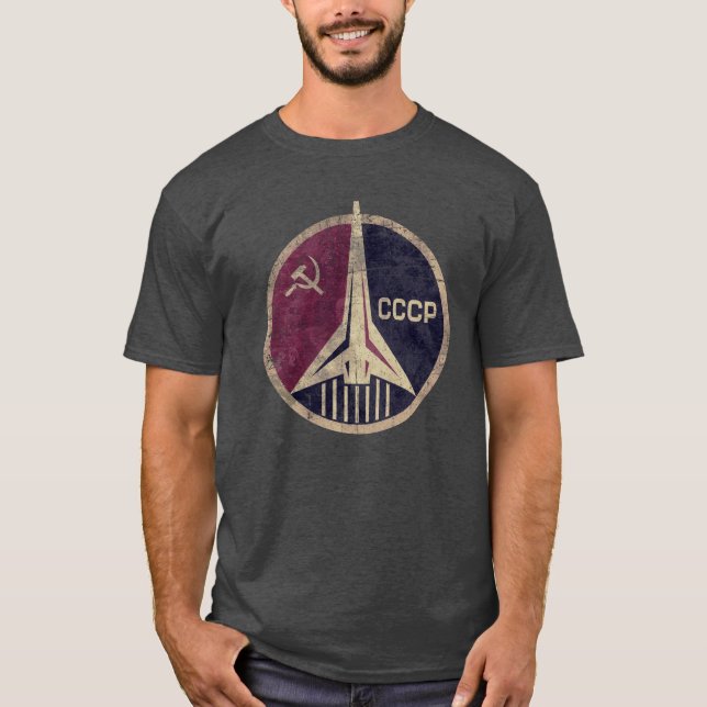 Camiseta CCCP Rocket Emblem (Frente)