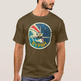 Camiseta CCCP Space Shuttle Classic Emblem V01