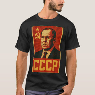 Camiseta Ccp Vintage União Soviética Retro Sssr Lavrov