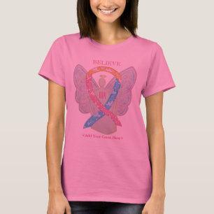 Camiseta CDH Conhecimento Cherub Angel Ribbon Art Shirts