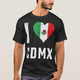Camiseta Cdmx Cidade do México Amor Nacional