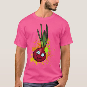 Camiseta Cebola Chorando Engraçada