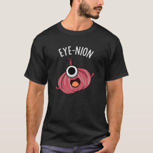 Camiseta Cebola Engraçada Cebola Pun Dark BG