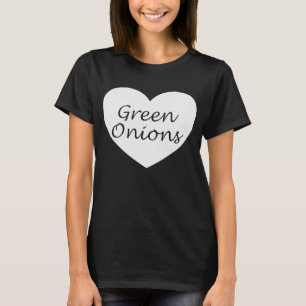 Camiseta Cebola verde cebola Roupa única