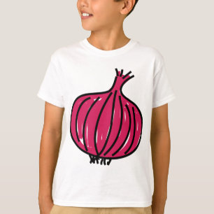 Camiseta Cebola vermelha