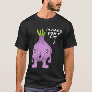 Camiseta Cebolas de cozinhar Vegetal Pun Coleção de Chef C