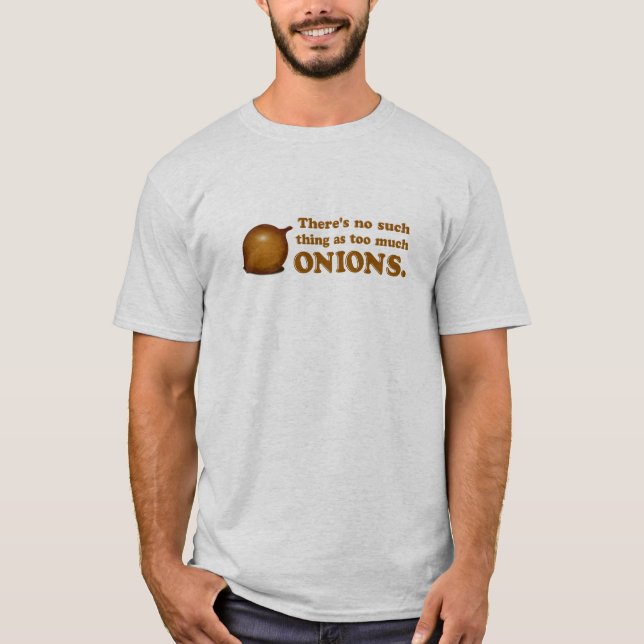 Camiseta Cebolas engraçadas (Frente)