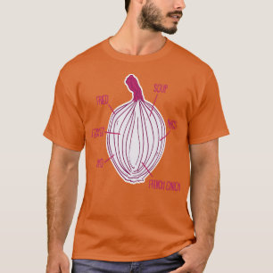 Camiseta Cebolas Vegetais