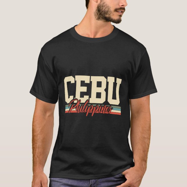 Camiseta Cebu - Ilhas Filipinas - Presente Retroativo (Frente)