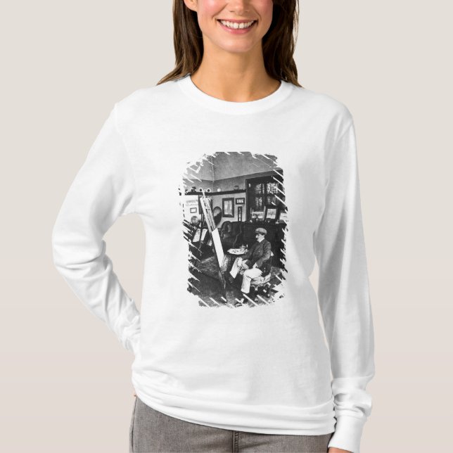 Camiseta Cecil Aldin em seu estúdio (Frente)