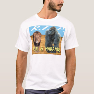 Camiseta Cecil & Harambe T-Shirt