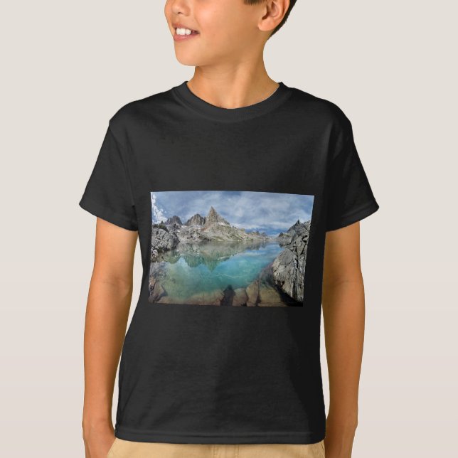 Camiseta Cecile Lake / Minarets - Ansel Adams Wilderness (Frente)