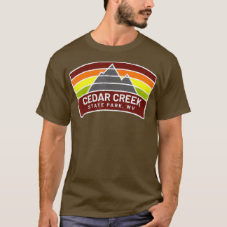 Camiseta Cedar Creek State Park West Virginia Mountain WV 