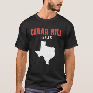 Camiseta Cedar Hill Texas EUA Estado América Viagem Texan