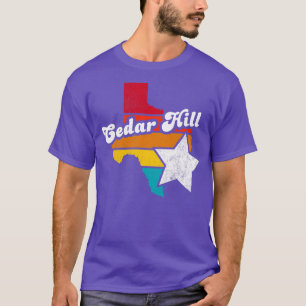 Camiseta Cedar Hill Texas Vintage angustiou Souvenir 2