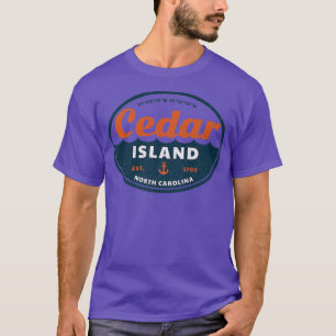 Camiseta Cedar Island, NC Summertime Vacationing