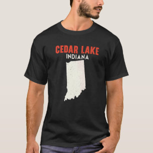 Camiseta Cedar Lake Indiana State America Viagem Indian