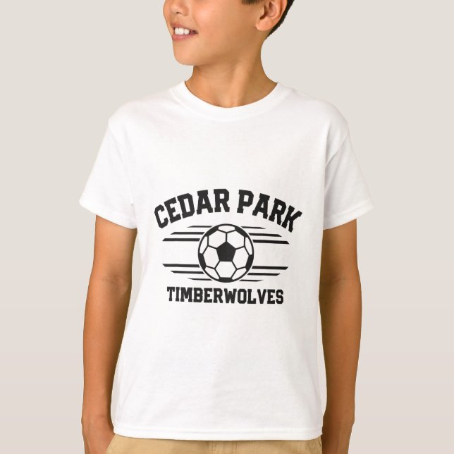Camiseta Cedar Park Timberwolves Futebol Ll 2025  (Frente)
