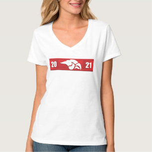 Camiseta Cedar Primavera Red Hawks #2