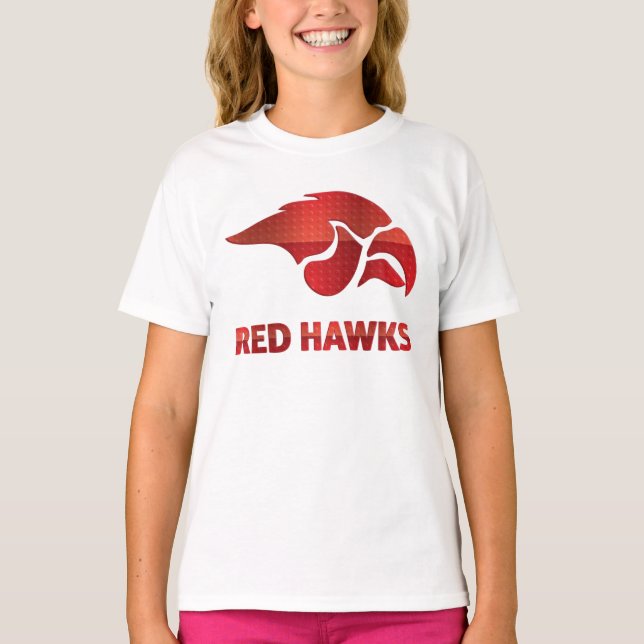 Camiseta Cedar Primavera Red Hawks #5 (Frente)