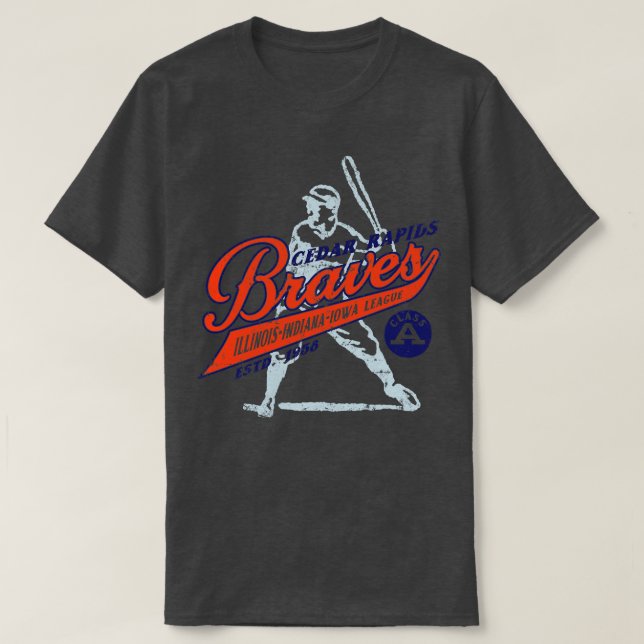 Camiseta Cedar Rapids Braves (Frente do Design)