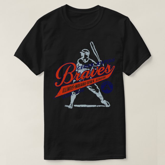 Camiseta Cedar Rapids Braves (Frente do Design)