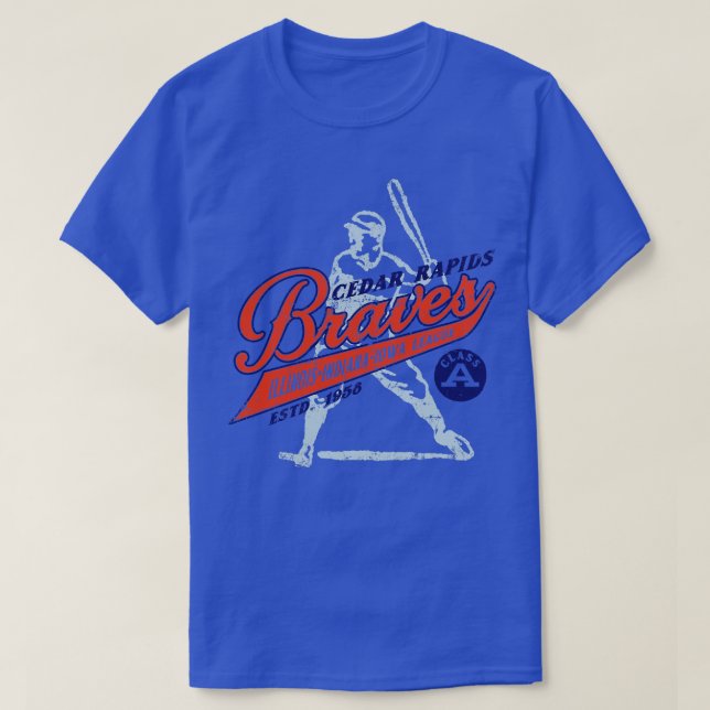 Camiseta Cedar Rapids Braves (Frente do Design)