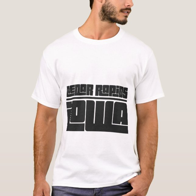 Camiseta Cedar Rapids - Iowa (Frente)