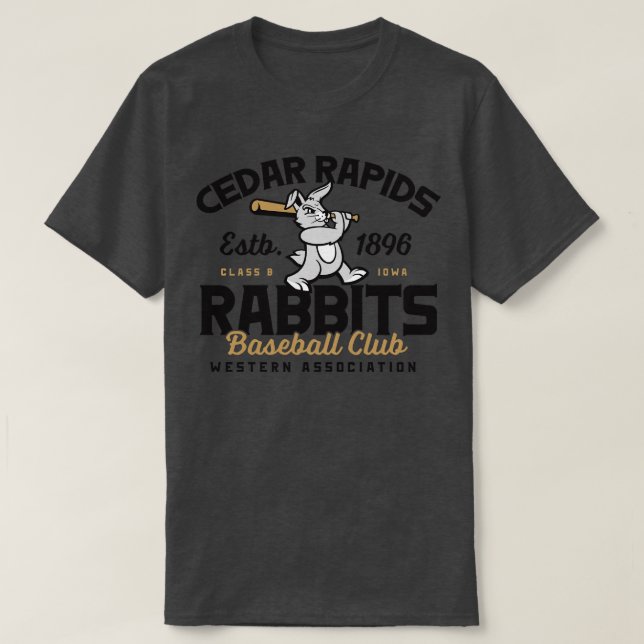 Camiseta Cedar Rapids Rabbits (Frente do Design)