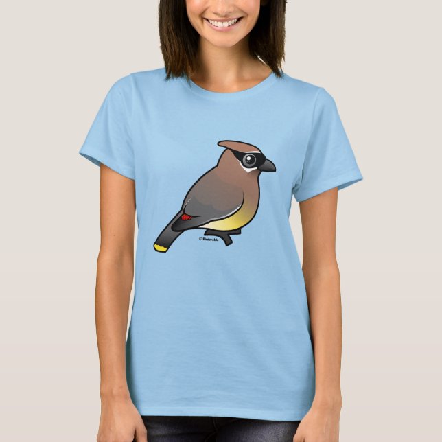 Camiseta Cedar Waxwing (Frente)