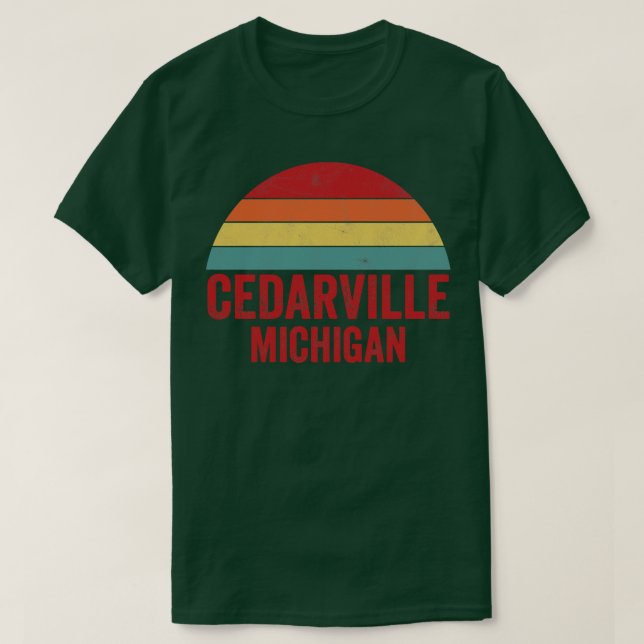 Camiseta Cedarville Michigan (Frente do Design)