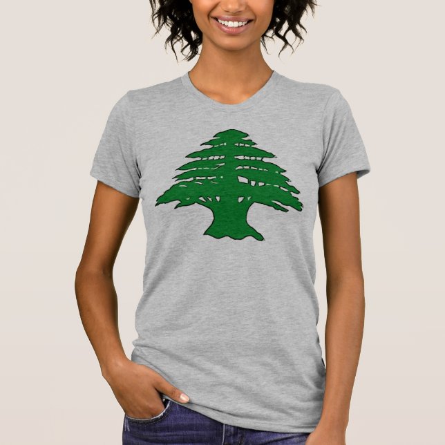 Camiseta Cedro libanês (Frente)