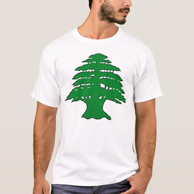 Camiseta Cedro libanês (Frente)