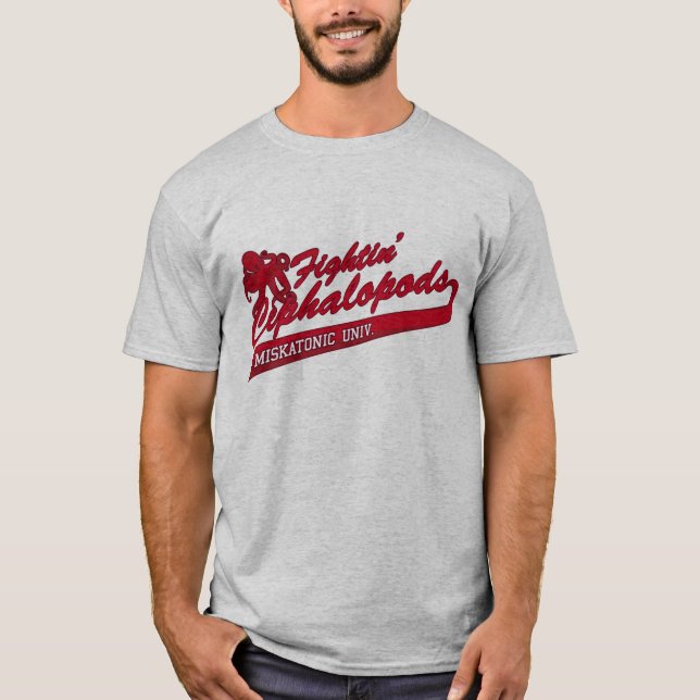 Camiseta Cefalópode de Fightin da universidade de (Frente)