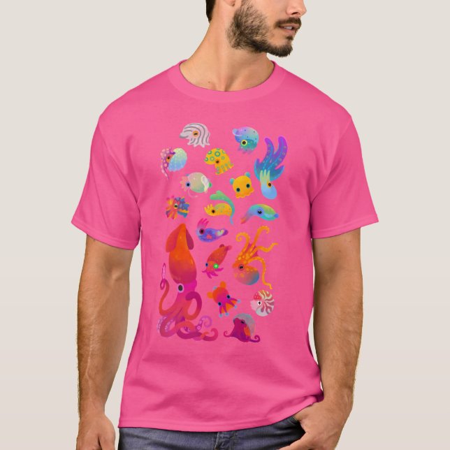 Camiseta Cefalópodes (Frente)
