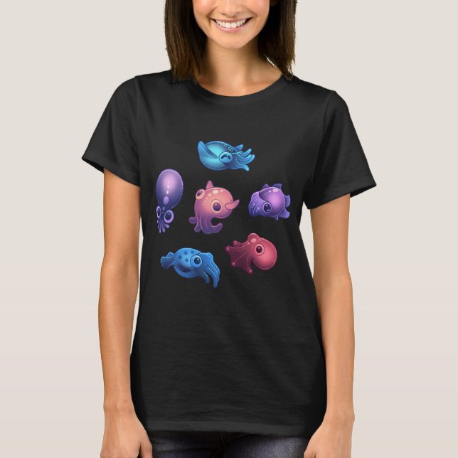 Camiseta Cefalópodes (Frente)