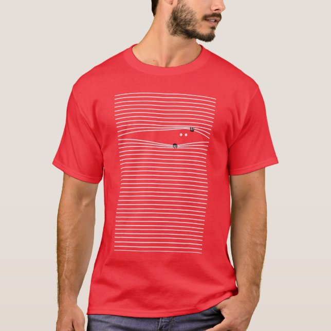 Camiseta Cegos Assustadores e Sinistros Estou Te Observando (Frente)