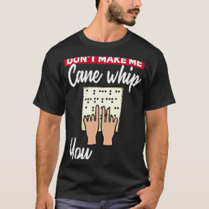 Camiseta Cegueira Em Braille Para Pessoas Cegos