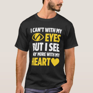 Camiseta Cegueira Para Pessoas Cegas Pessoa Cega Braille Re